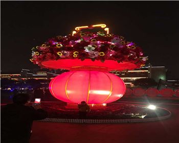 西安蓮湖區(qū)2019年元旦、春節(jié)亮化工程案例